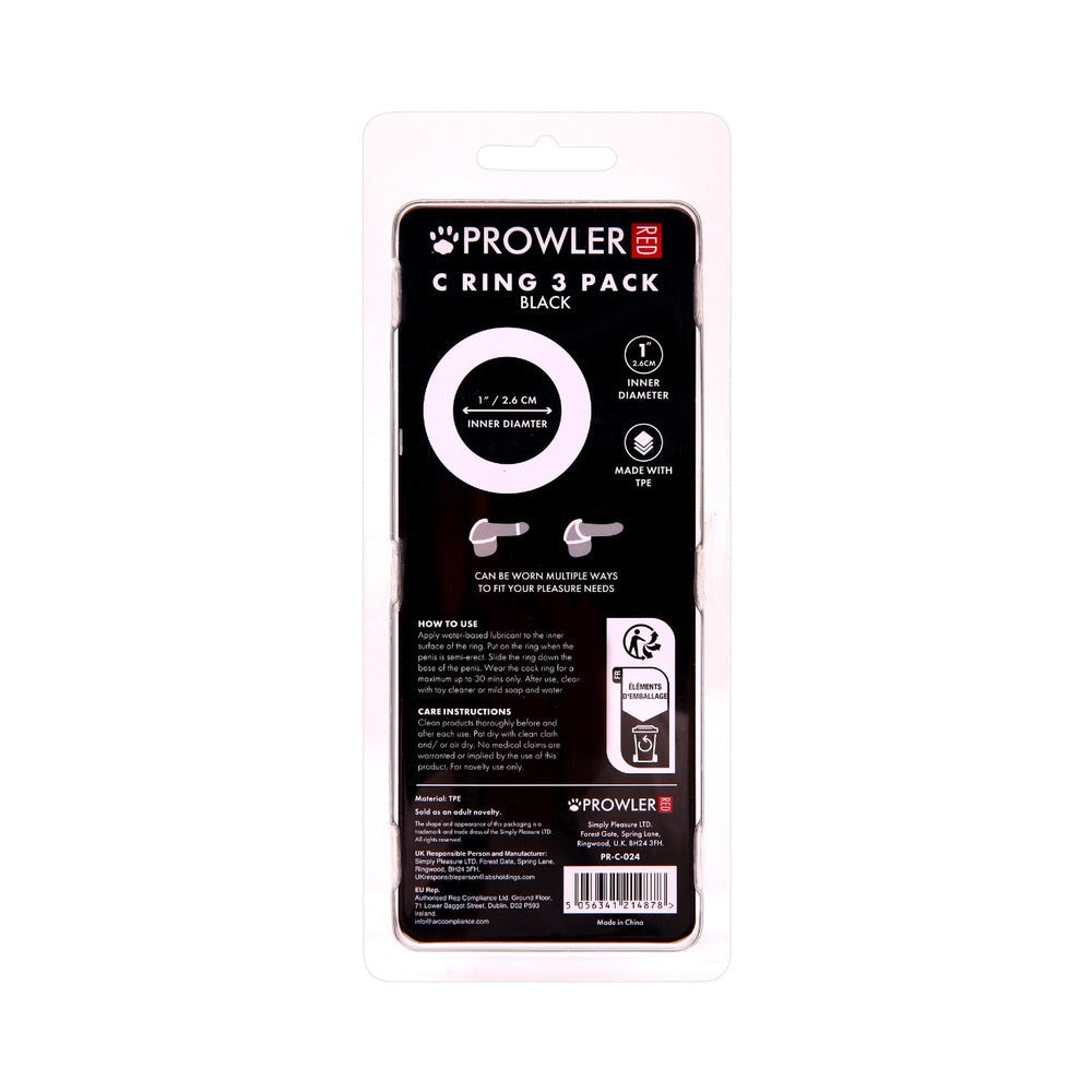 PROWLER RED - C-RING 3-PACK
