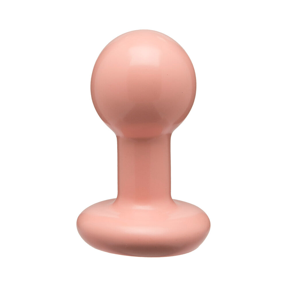 DOC JOHNSON - THE CLASSIC ROUND BUTT PLUG CREAM SMALL