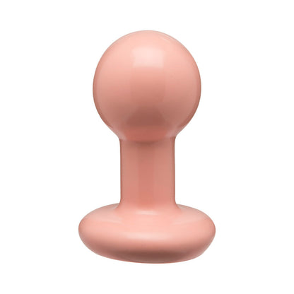 DOC JOHNSON - THE CLASSIC ROUND BUTT PLUG CREAM SMALL