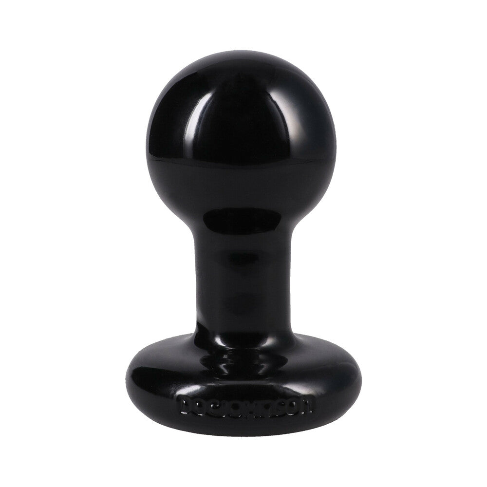 DOC JOHNSON - THE CLASSIC ROUND BUTT PLUG BLACK SMALL
