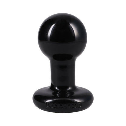 DOC JOHNSON - THE CLASSIC ROUND BUTT PLUG BLACK SMALL
