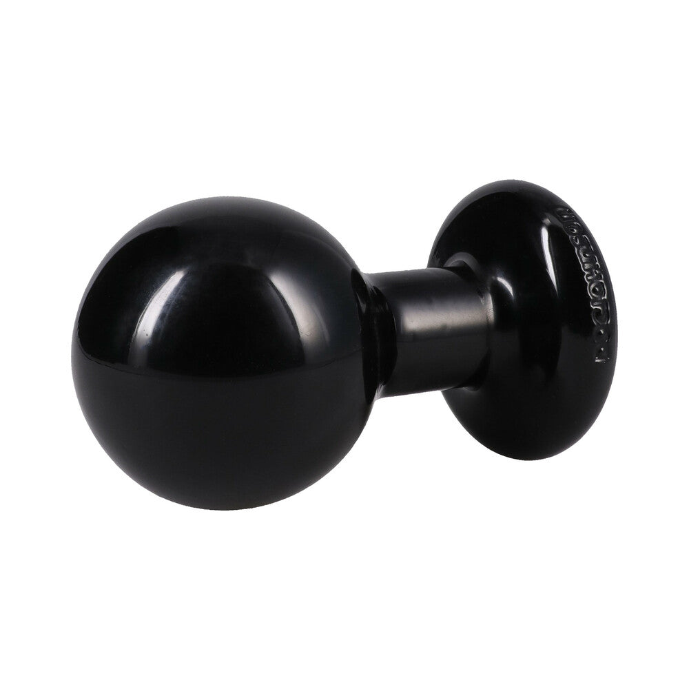 DOC JOHNSON - THE CLASSIC ROUND BUTT PLUG BLACK MEDIUM