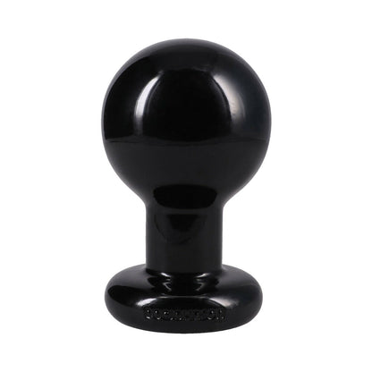 DOC JOHNSON - THE CLASSIC ROUND BUTT PLUG BLACK LARGE
