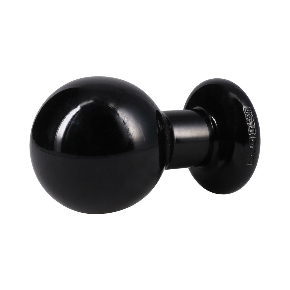 DOC JOHNSON - THE CLASSIC ROUND BUTT PLUG BLACK LARGE