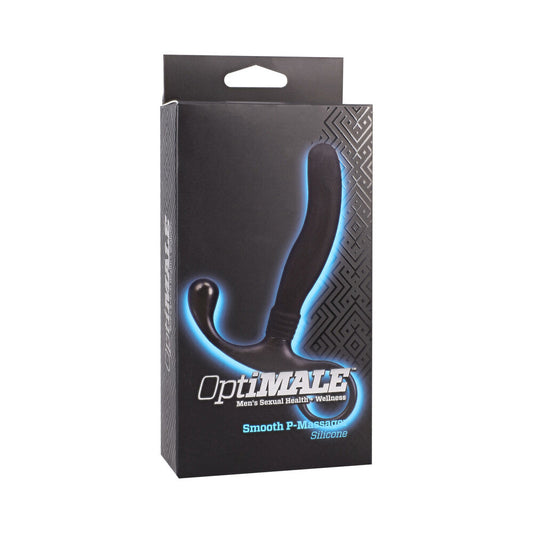 DOC JOHNSON - OPTIMALE SMOOTH SILICONE P-MASSAGER BLACK