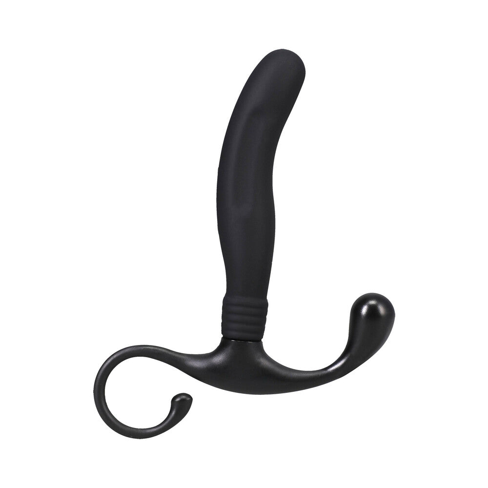 DOC JOHNSON - OPTIMALE SMOOTH SILICONE P-MASSAGER BLACK