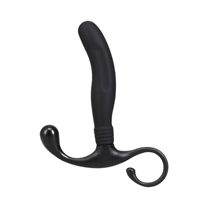 DOC JOHNSON - OPTIMALE SMOOTH SILICONE P-MASSAGER BLACK