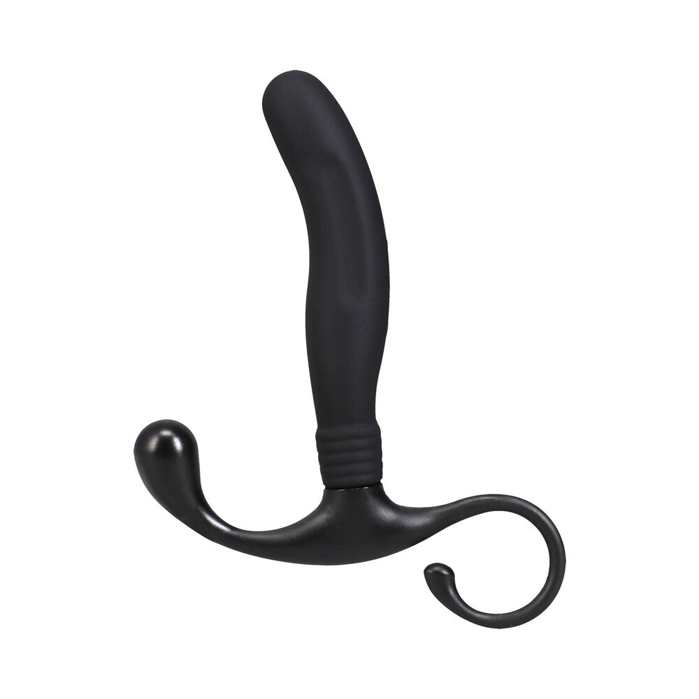 DOC JOHNSON - OPTIMALE SMOOTH SILICONE P-MASSAGER BLACK
