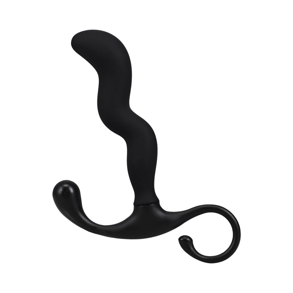 DOC JOHNSON - OPTIMALE ZIG ZAG SILICONE P-MASSAGER BLACK