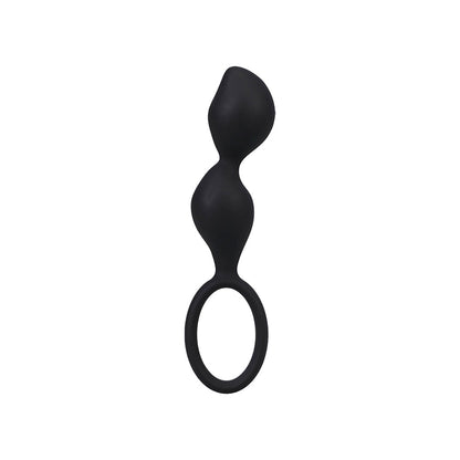 DOC JOHNSON - MOOD NAUGHTY CONTOUR BEADS TRAINER SET BLACK