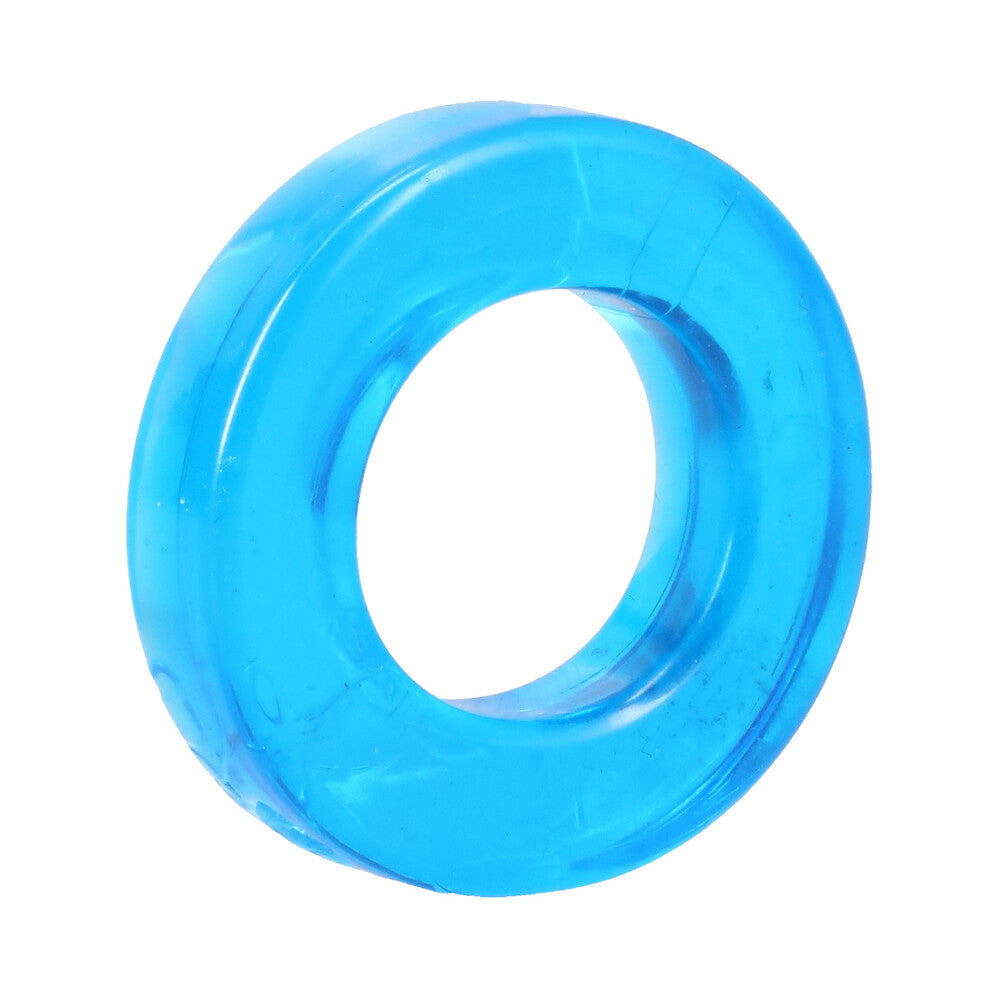 ROCK SOLID - DOUBLE PACK COCK RINGS BLUE