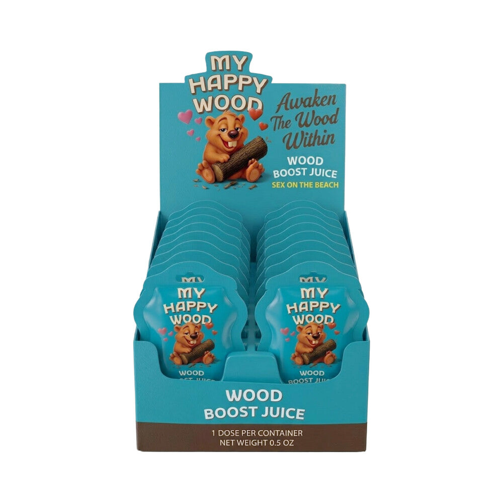DOC JOHNSON - MY HAPPY WOOD - WOOD BOOST JUICE SHOT 0.5 OZ. 12-PACK DISPLAY