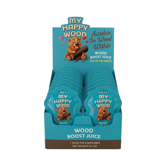 DOC JOHNSON - MY HAPPY WOOD - WOOD BOOST JUICE SHOT 0.5 OZ. 12-PACK DISPLAY