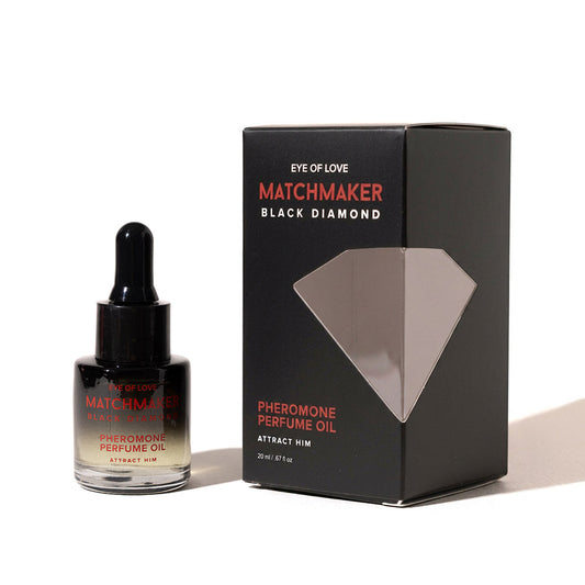 EYE OF LOVE - PHEROMONE MATCHMAKER BLACK DIAMOND ATTRACT HIM PERFUME OIL 20 ML