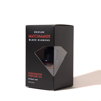 EYE OF LOVE - PHEROMONE MATCHMAKER BLACK DIAMOND ATTRACT HIM PERFUME OIL 20 ML