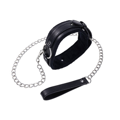 SPORTSHEETS - SEX & MISCHIEF SHADOW COLLAR AND LEASH