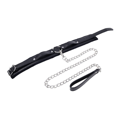 SPORTSHEETS - SEX & MISCHIEF SHADOW COLLAR AND LEASH