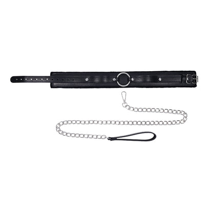 SPORTSHEETS - SEX & MISCHIEF SHADOW COLLAR AND LEASH
