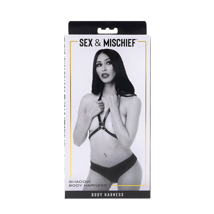 SPORTSHEETS - SEX & MISCHIEF SHADOW BODY HARNESS