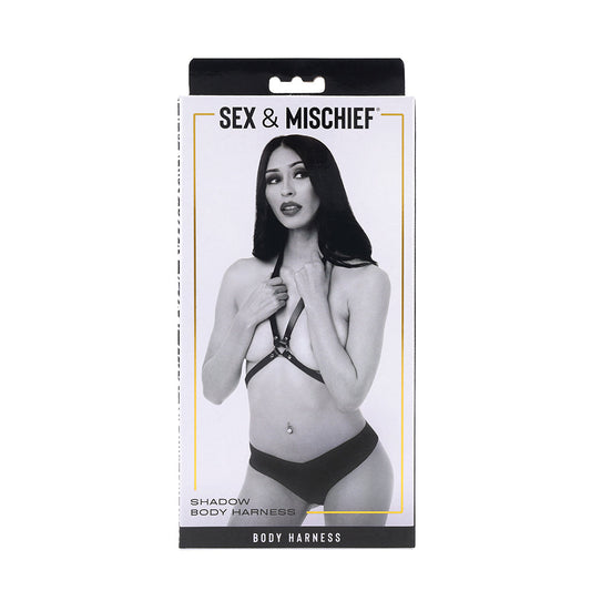 SPORTSHEETS - SEX & MISCHIEF SHADOW BODY HARNESS