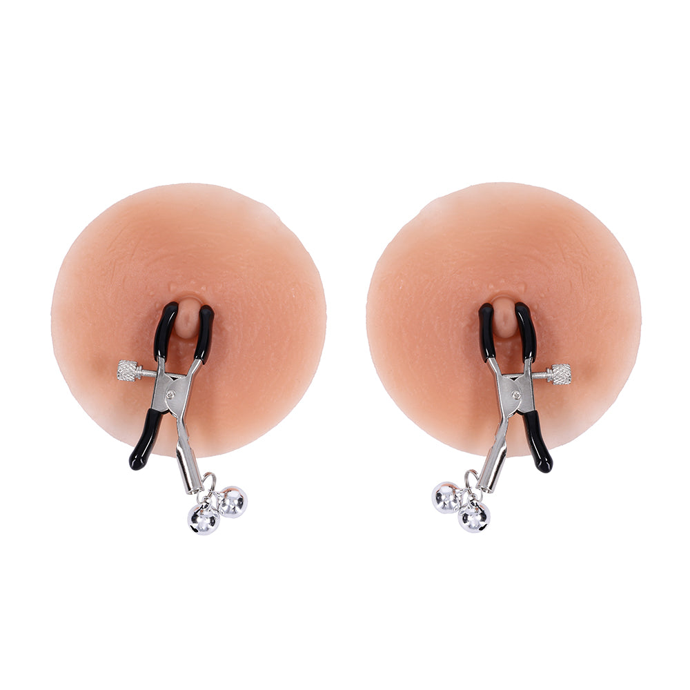 SPORTSHEETS - SEX & MISCHIEF SHADOW BELL NIPPLE AND CLIT JEWELRY