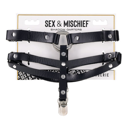 SPORTSHEETS - SEX & MISCHIEF SHADOW GARTERS