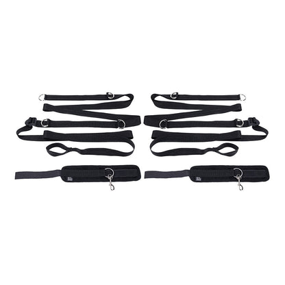 SPORTSHEETS - SEX & MISCHIEF SHADOW ANYWHERE YOU DARE BONDAGE RESTRAINT SYSTEM