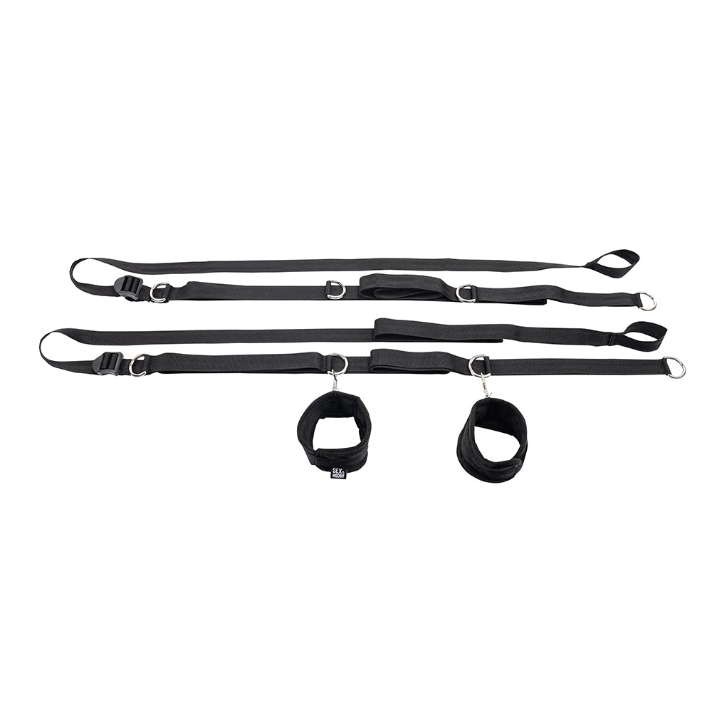 SPORTSHEETS - SEX & MISCHIEF SHADOW ANYWHERE YOU DARE BONDAGE RESTRAINT SYSTEM