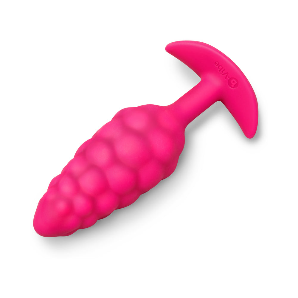 B-VIBE - BUMP TEXTURE PLUG PINK