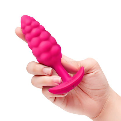 B-VIBE - BUMP TEXTURE PLUG PINK