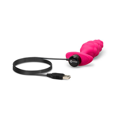 B-VIBE - BUMP TEXTURE PLUG PINK