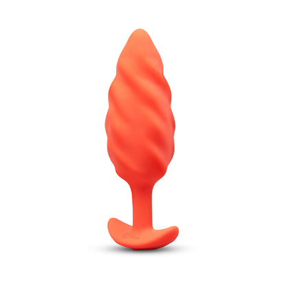 B-VIBE - SWIRL TEXTURE PLUG ORANGE