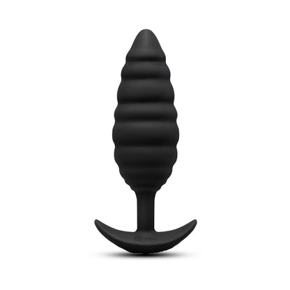 B-VIBE - TWIST TEXTURE PLUG BLACK
