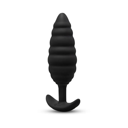 B-VIBE - TWIST TEXTURE PLUG BLACK