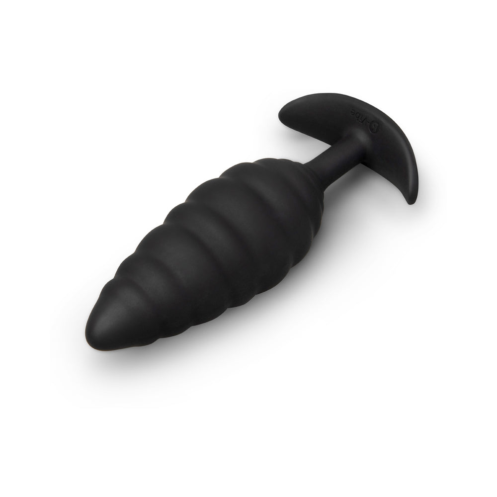 B-VIBE - TWIST TEXTURE PLUG BLACK