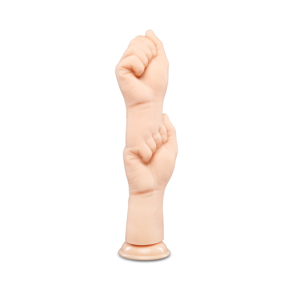 B-VIBE - FISTS 14.5 IN. FIST-STYLE REALISTIC DILDO WITH SUCTION CUP