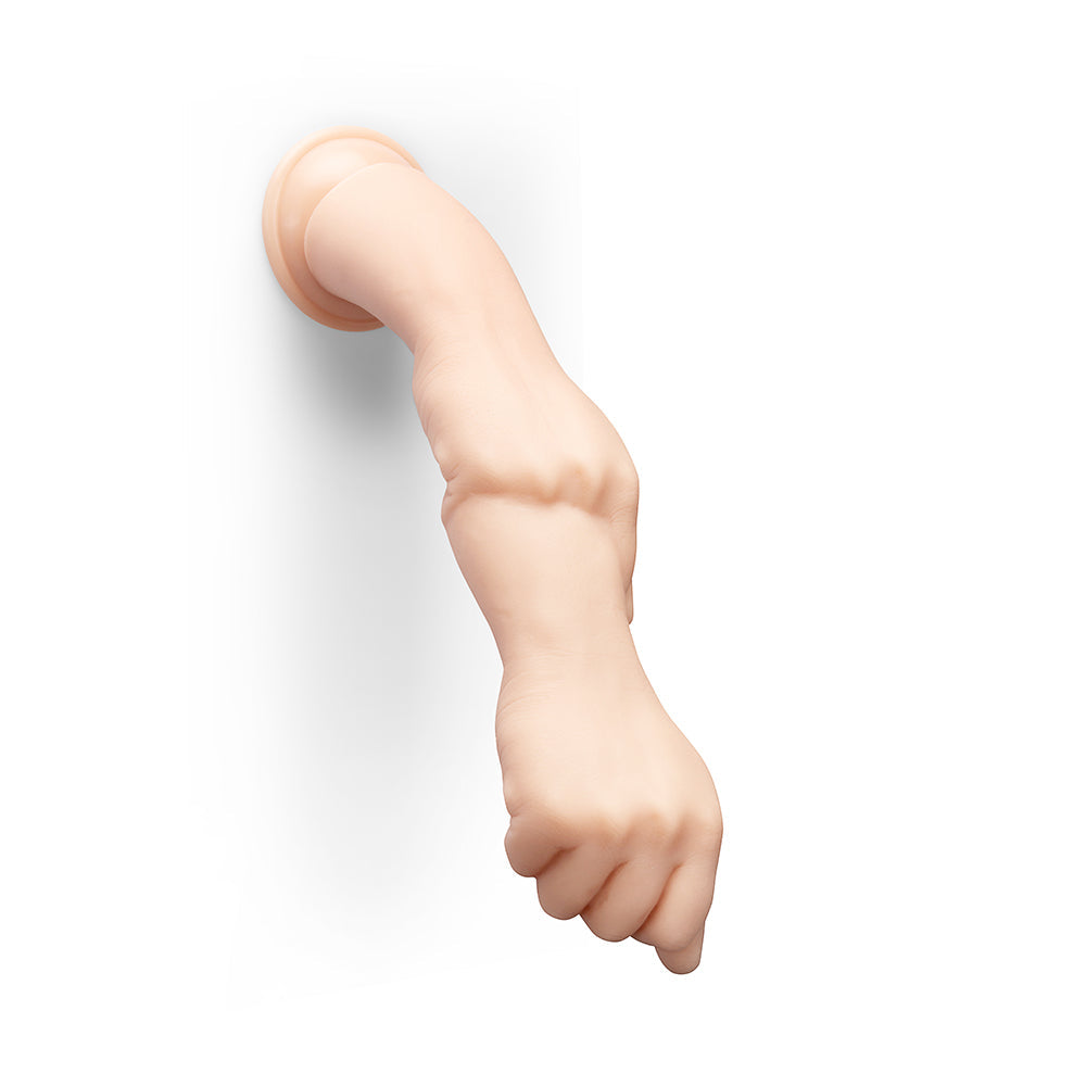 B-VIBE - FISTS 14.5 IN. FIST-STYLE REALISTIC DILDO WITH SUCTION CUP