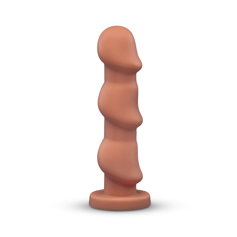 B-VIBE - HEADZ 10.5 IN. MULTI-BULB DILDO WITH FLARED BASE