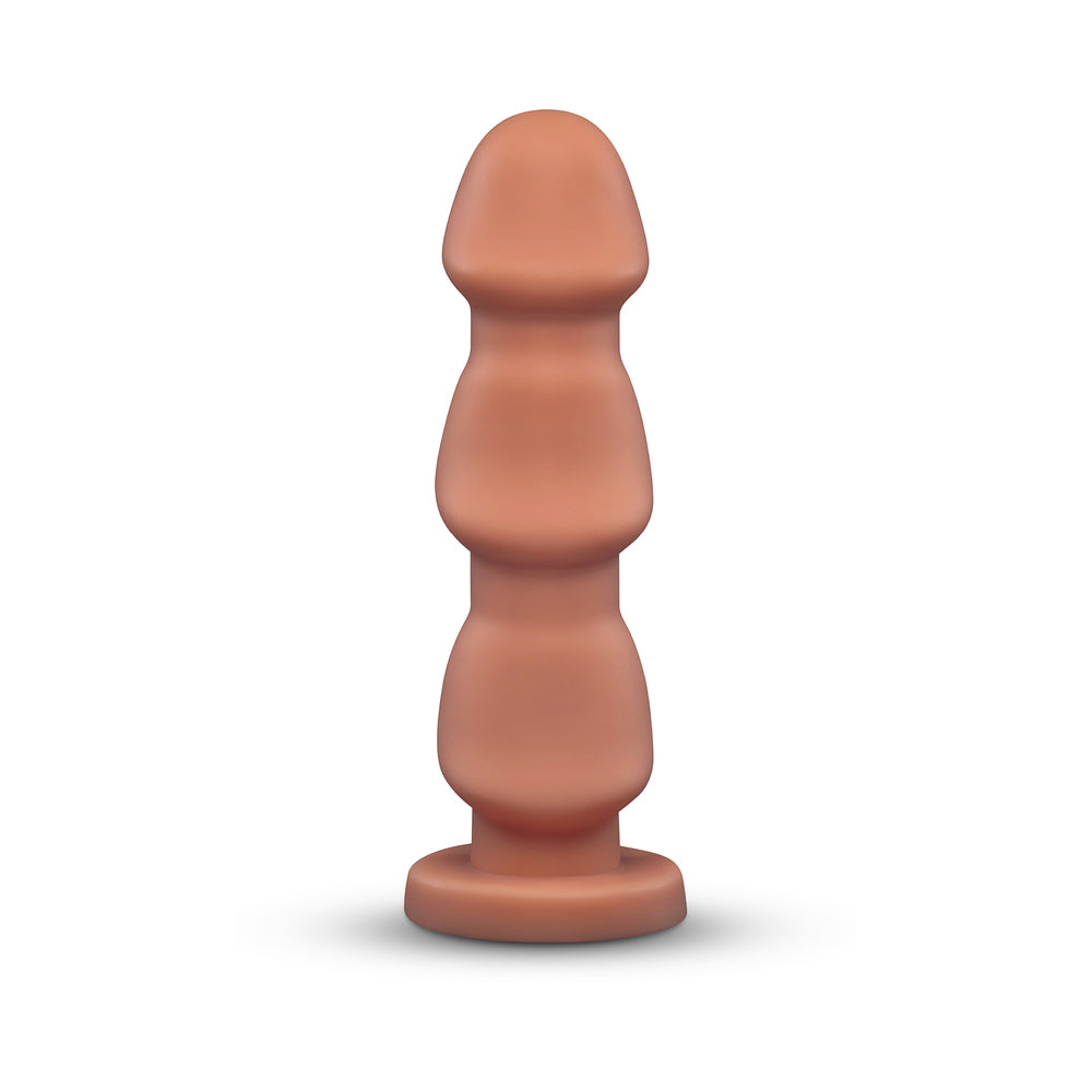 B-VIBE - HEADZ 10.5 IN. MULTI-BULB DILDO WITH FLARED BASE