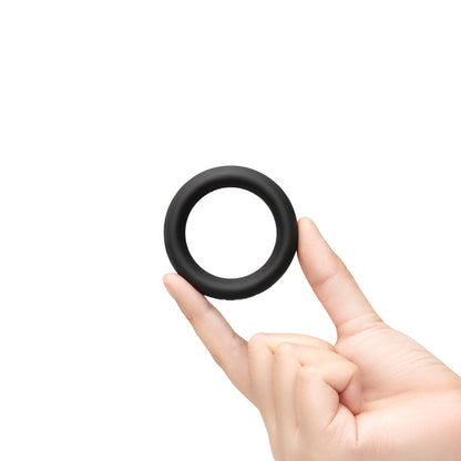 B-VIBE - SNUG RING 40MM SNUG FIT SILICONE C-RING BLACK