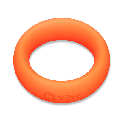 B-VIBE - SNUG RING 40MM SNUG FIT SILICONE C-RING ORANGE