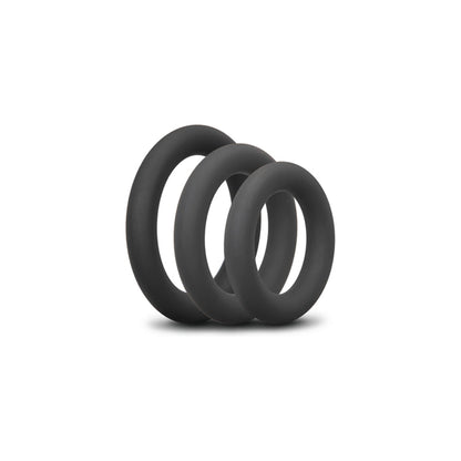 B-VIBE - SNUG RING SWOLE 3-PACK SNUG FIT THICK SILICONE C-RING