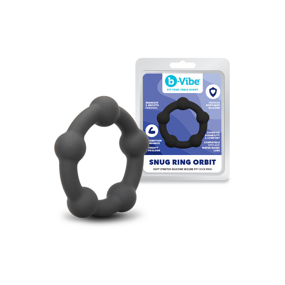 B-VIBE - SNUG RING ORBIT NUBBY SNUG FIT SILICONE C-RING