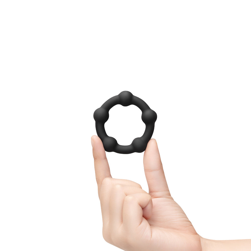 B-VIBE - SNUG RING ORBIT NUBBY SNUG FIT SILICONE C-RING