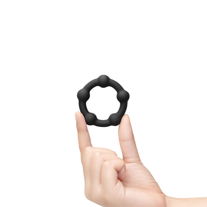 B-VIBE - SNUG RING ORBIT NUBBY SNUG FIT SILICONE C-RING