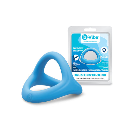 B-VIBE - SNUG RING TRI-SLING SILICONE C-RING