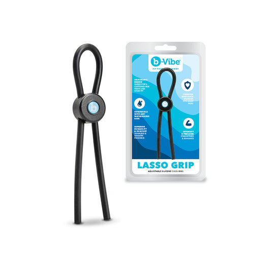 B-VIBE - LASSO GRIP FULLY ADJUSTABLE SILICONE C-RING