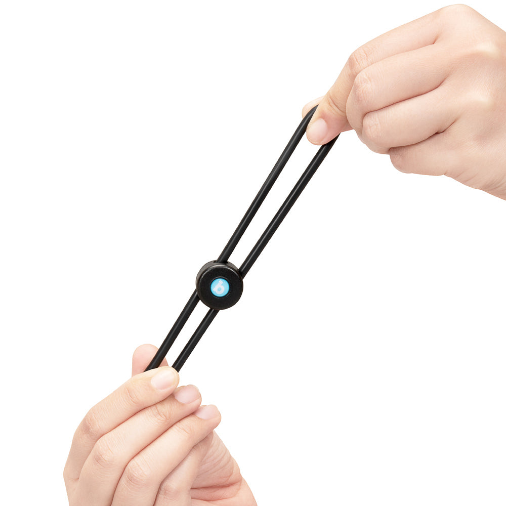 B-VIBE - LASSO GRIP FULLY ADJUSTABLE SILICONE C-RING