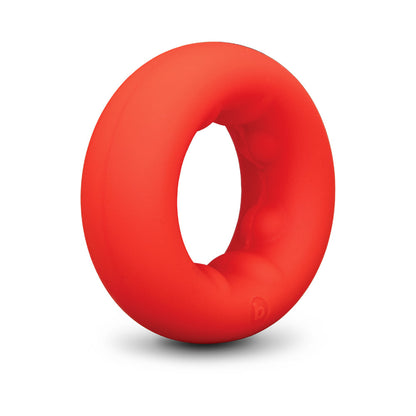B-VIBE - FLEX RING GRIP ULTRA SOFT SILICONE C-RING RED