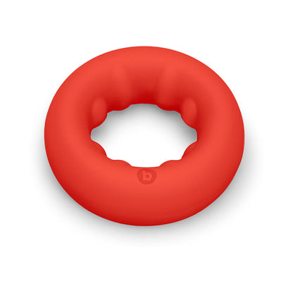 B-VIBE - FLEX RING GRIP ULTRA SOFT SILICONE C-RING RED